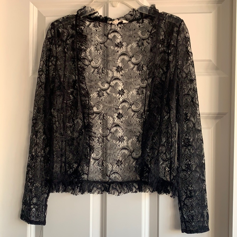 LACE CARDIGAN